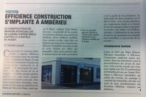 Article ECO de L'AIN 03-2016